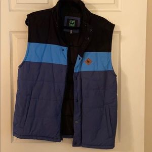 Blue Hippytree puffer vest